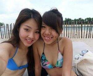 japanese girl in bikini