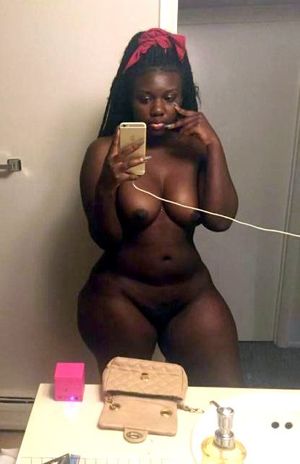 fat black girl naked