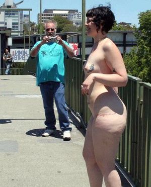 public naked ass