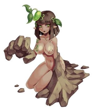 sexy plant girl