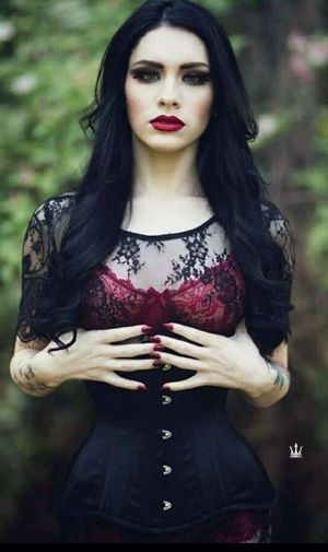 sexy gothic girl